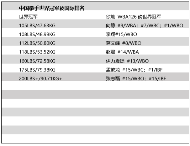 中国地域拳王排名前十是谁,中国拳王排名第一方便