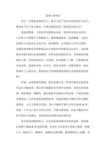 篮球投篮训练暑假实践总结,篮球投篮心得体会