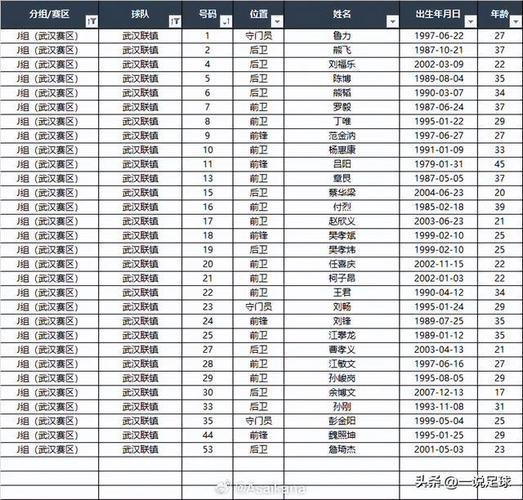 武汉卓尔队2021赛程表,武汉卓尔队2021赛程表格