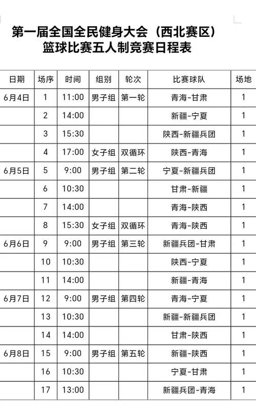 陕西省运会篮球比赛时间表,陕西省篮球锦标赛