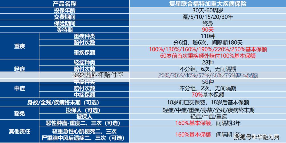 2022世界杯赔率榜最新,世界杯赔付率