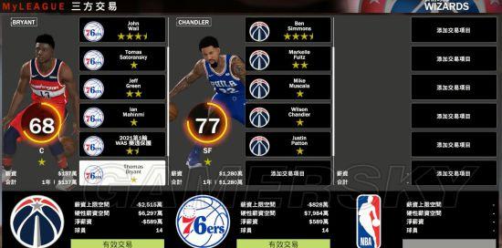 nba2k19传奇奇才队,nba2k20奇才队